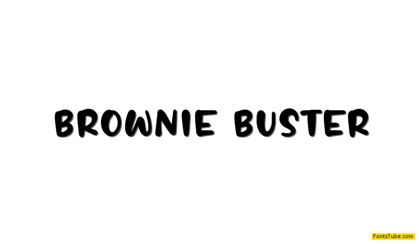 BROWNIE BUSTER Font