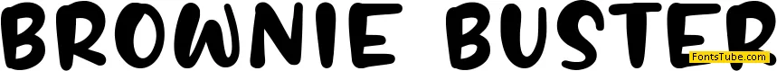 BROWNIE BUSTER Font