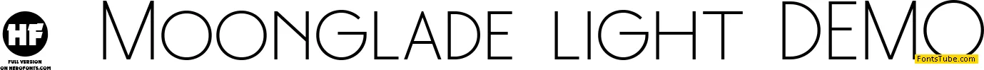 Moonglade DEMO Font Family