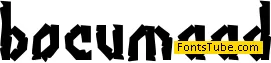 Bocuma Font Family