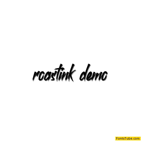 roastink demo Font
