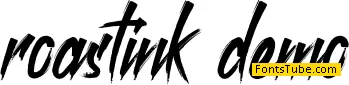 roastink demo Font