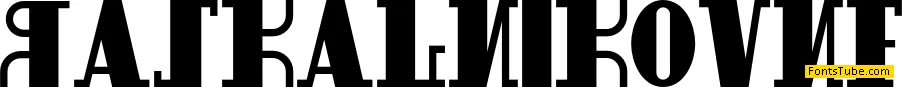 Raskalnikov NF Font