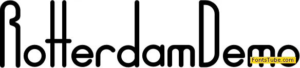 Rotterdam Demo Font