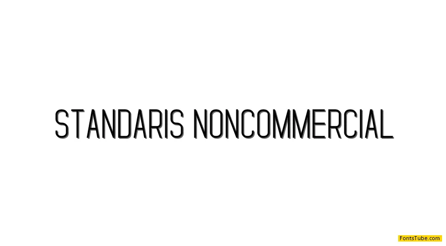 Standaris Font