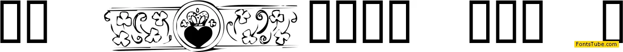 KR Irish Kat 2 Font