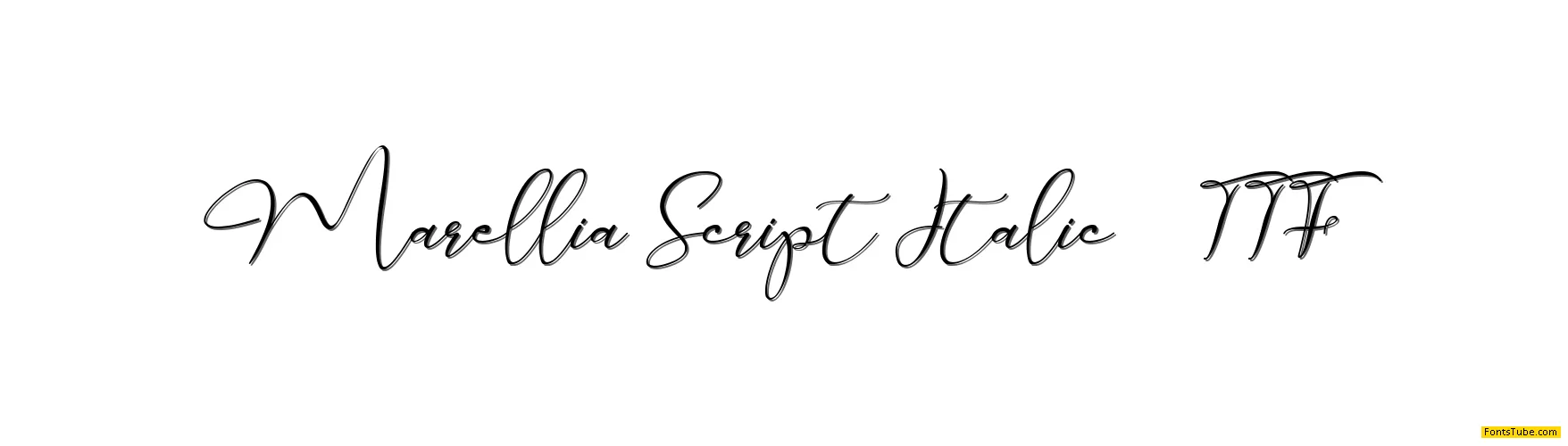 Marellia Script Font Family