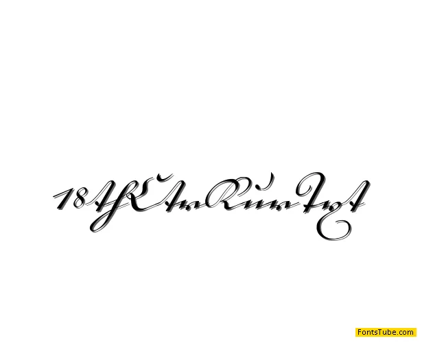18th Century Kurrent Font Family