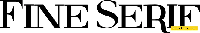 Fine Serif Font