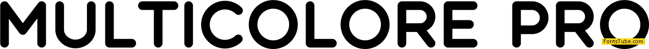Multicolore Pro Font