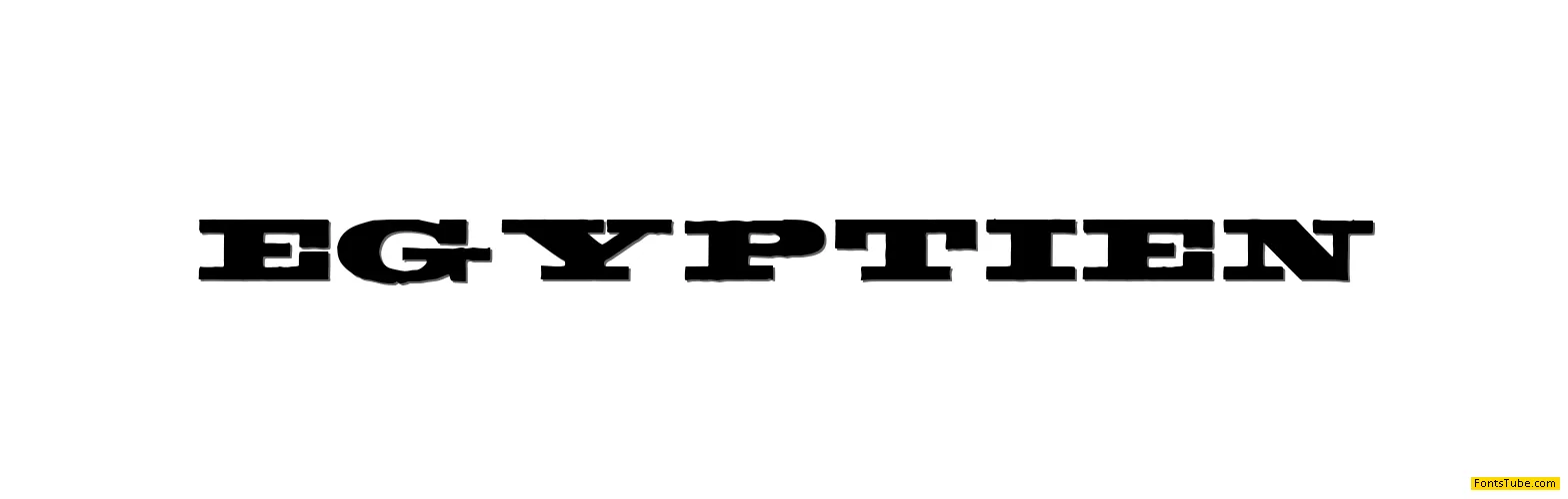 Egyptientto2 Font