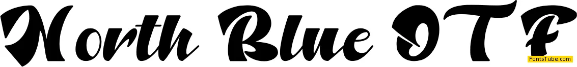 North Blue Font Family