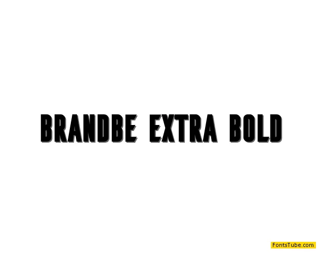 Brandbe Demo Font