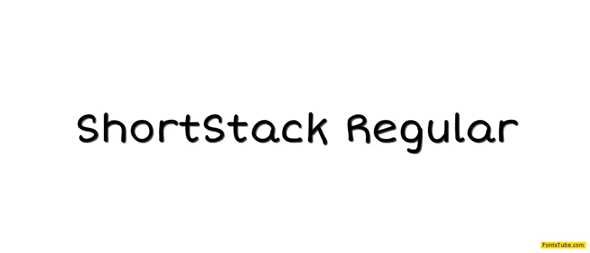 Short Stack Font