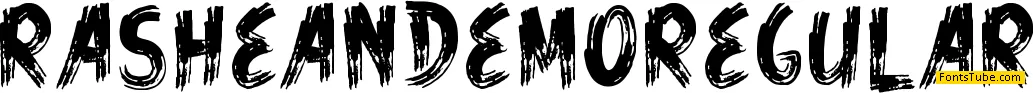 Rashean Demo Font