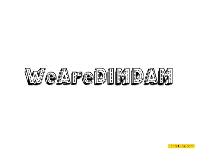 WeAreDIMDAM Font
