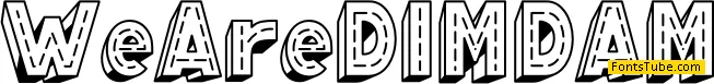 WeAreDIMDAM Font