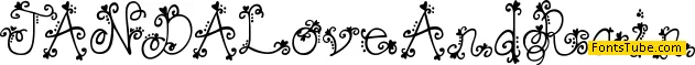 JANDA Love And Rain Font