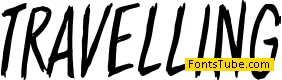 Travelling Font
