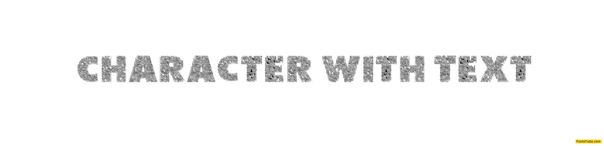 Character With Text