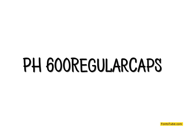 PH Font Family