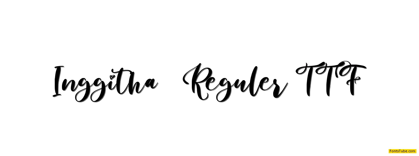 Inggitha Font