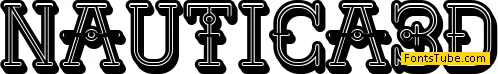 Nautica 3D Font