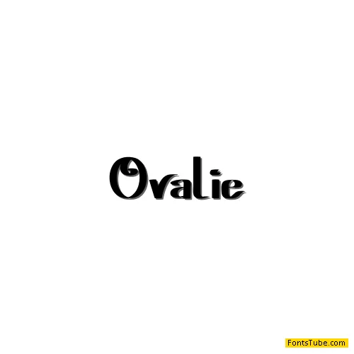 Ovalie Font