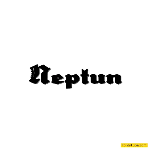 Neptun Font