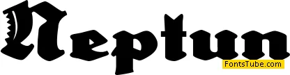 Neptun Font
