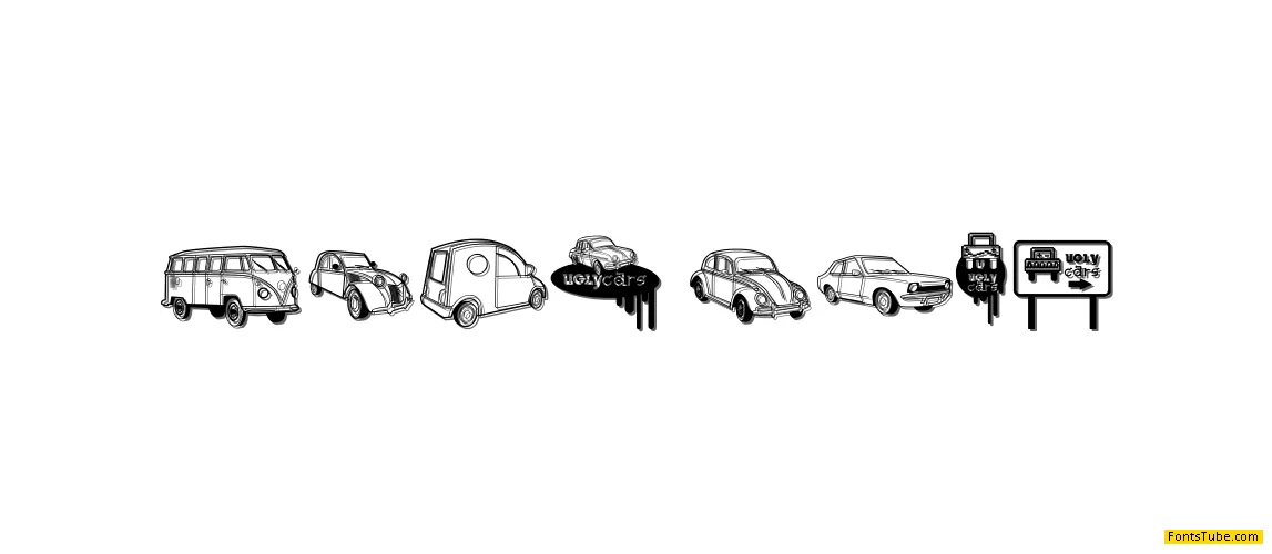 Ugly Cars Font