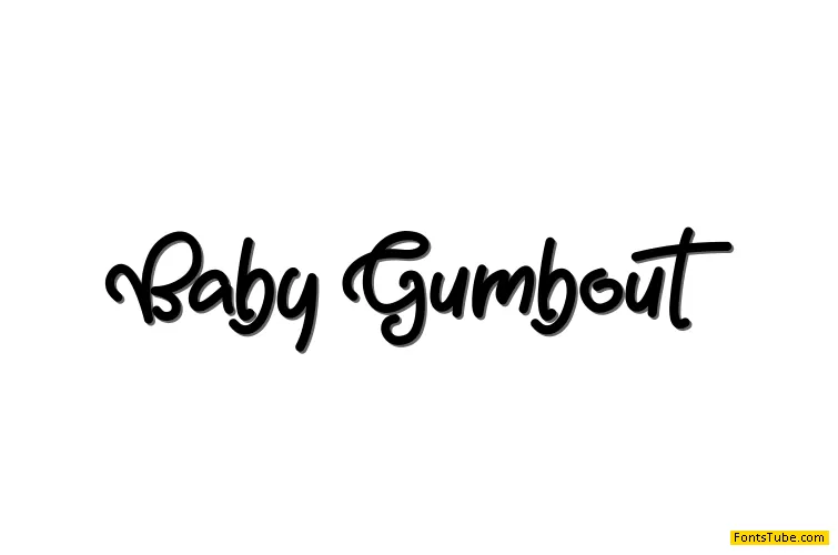 Baby Gumbout Font