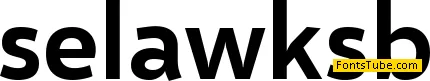 Selawik Font Family