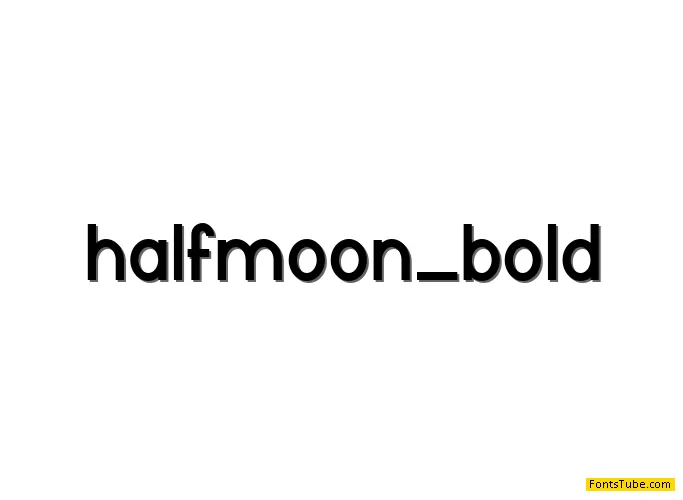 Halfmoon Font Family