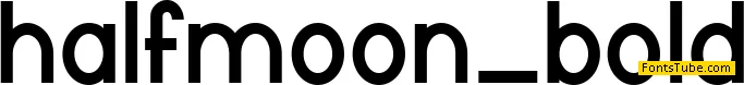 Halfmoon Font Family