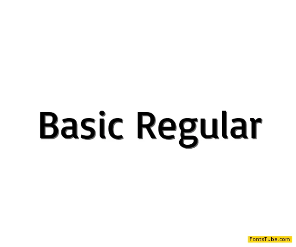 Basic Font