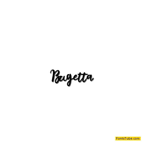 Bugetta Font