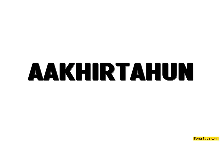 A Akhir Tahun