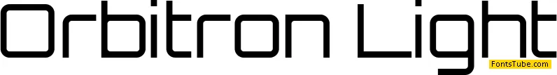 Orbitron Font Family