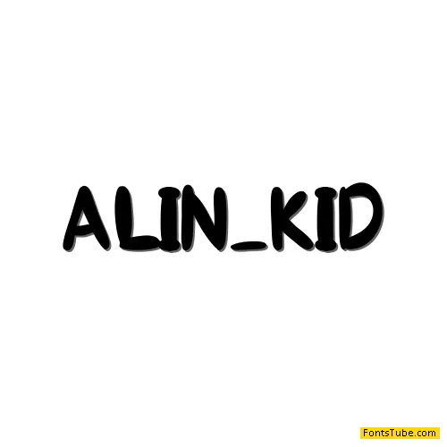 ALIN_KID Font