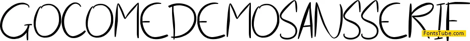 Go Come Demo Font Family