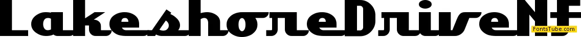 Lakeshore Drive NF Font
