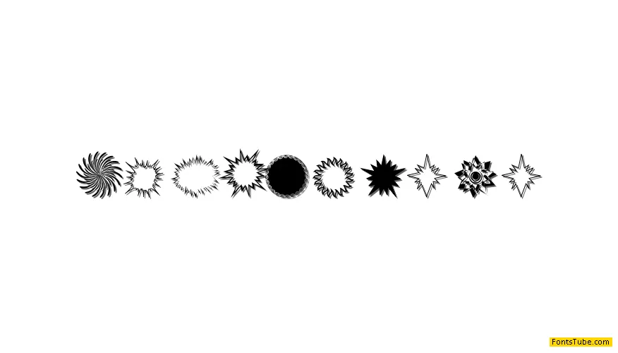 IdeaBursts Font