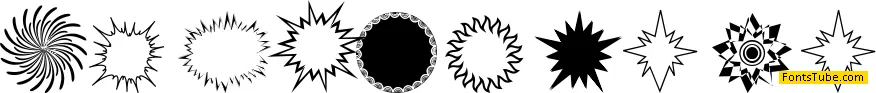 IdeaBursts Font