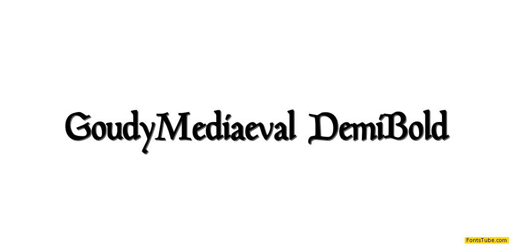 Goudy Font Family