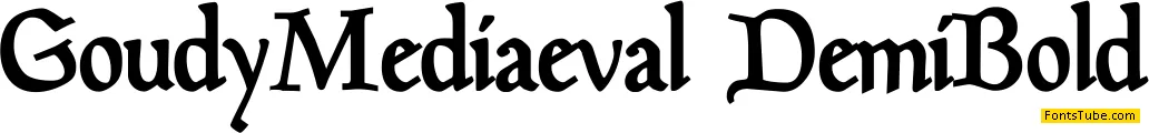 Goudy Font Family