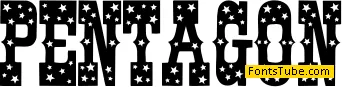 Pentagon Font