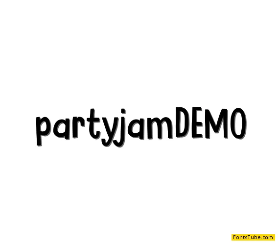 Party Jam DEMO Font