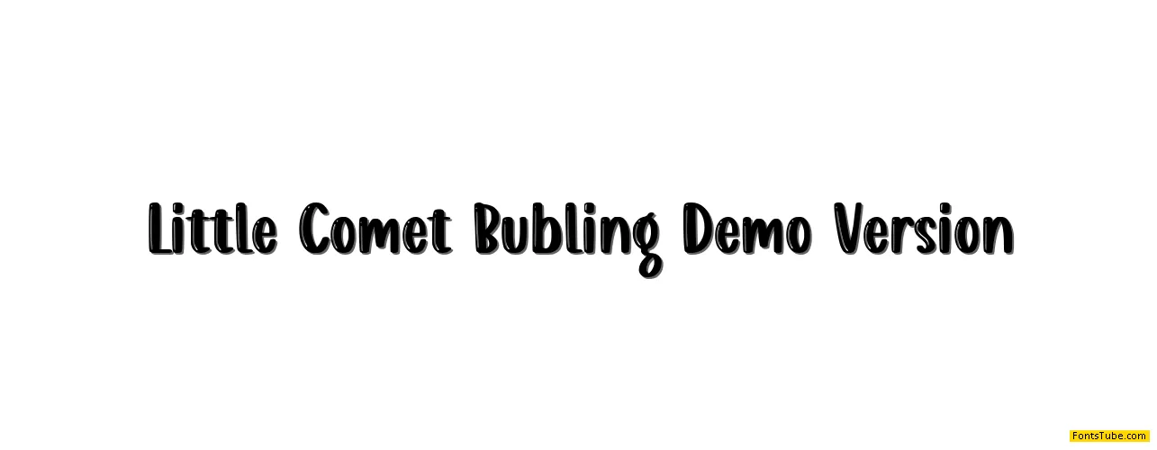 Little Comet Bubling