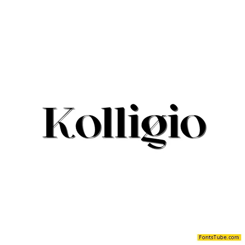 Kolligio Font